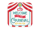 Carnival Games Lunch Plates 8pk