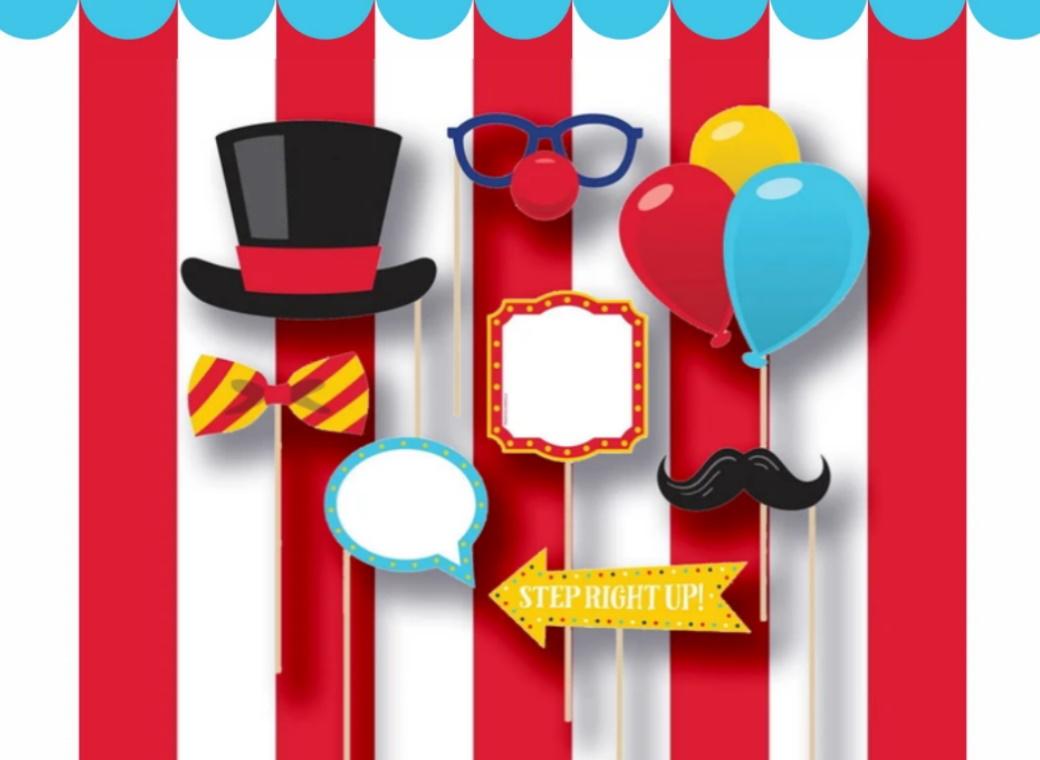 Carnival Photo Booth Kit