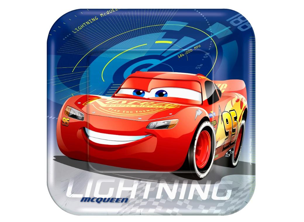 Cars 3 Dinner Plates 8pk