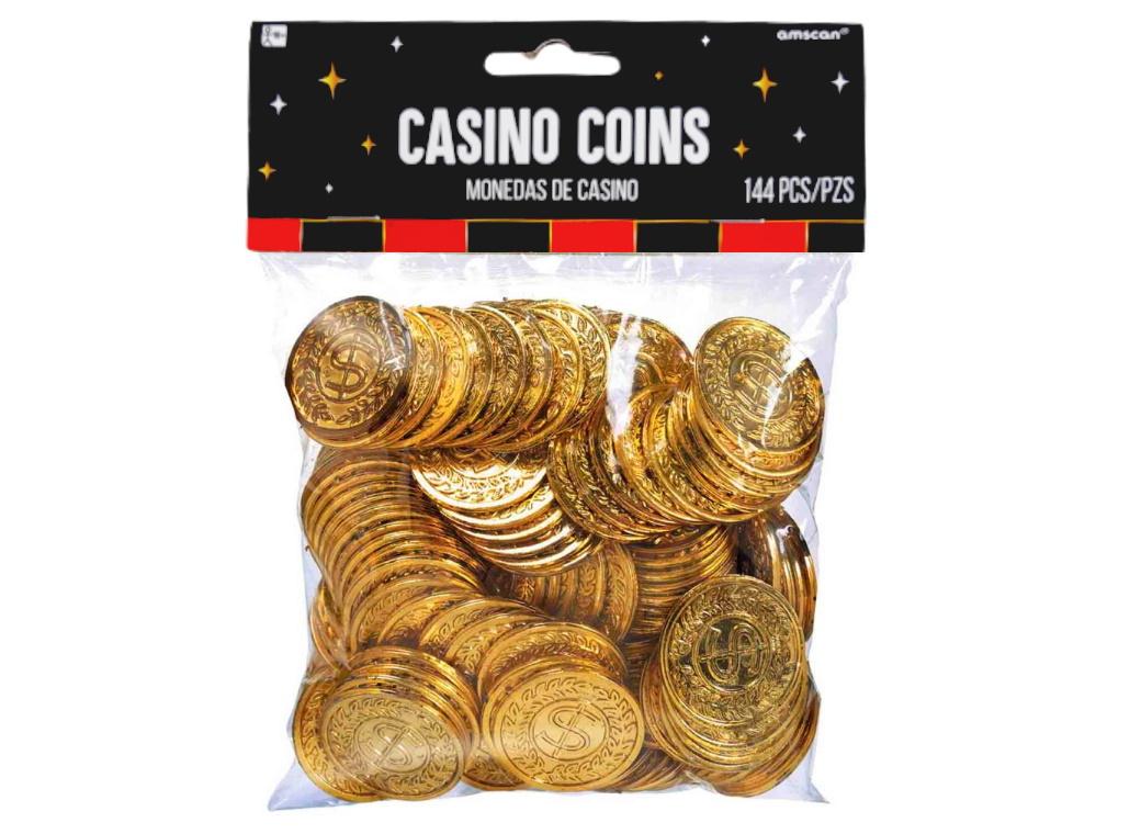 Casino Gold Coins 144pk