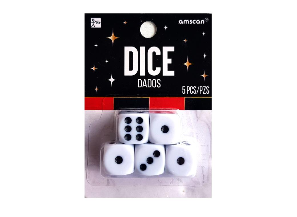 Casino Playing Dice Set