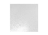 White Masonite Square Cake Board - 16"