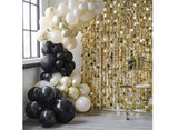 Champagne Noir Balloon Arch Kit