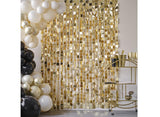 Champagne Noir Gold Sequin Backdrop