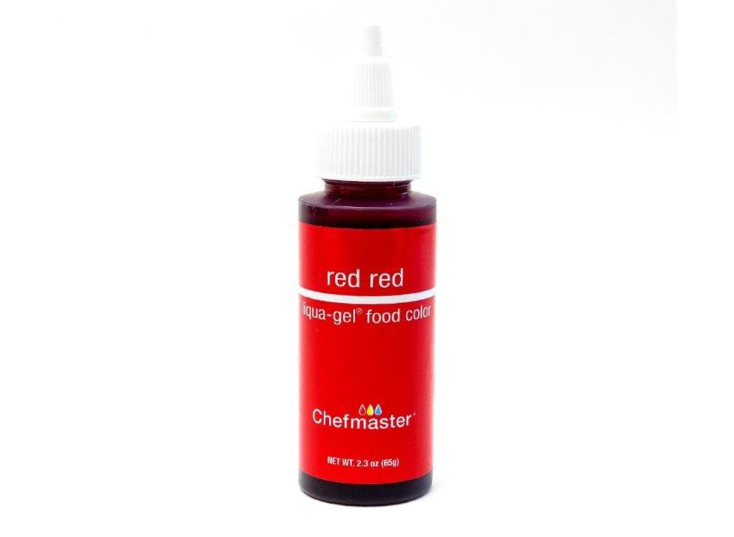 Chefmaster Gel Colour 65g Red Red