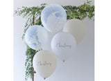 Christening Confetti Balloon Bundle