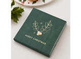 Christmas Holly Beverage Napkins 16pk