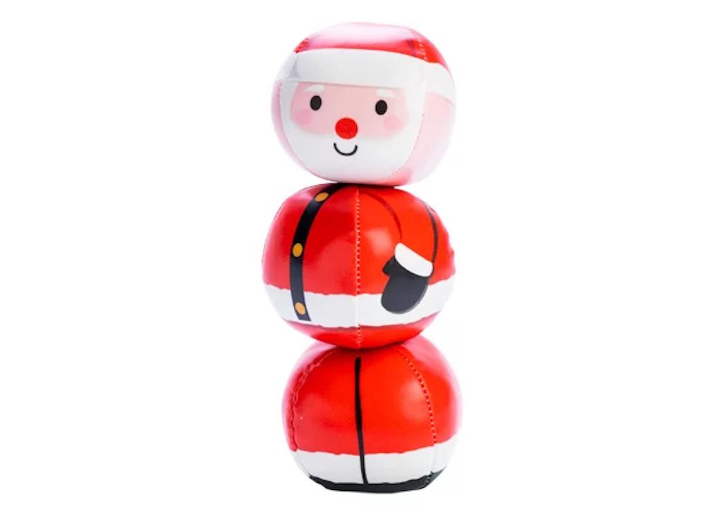 Santa Juggling Balls