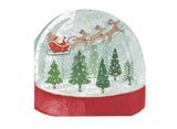 Christmas Snow Globe Shaped Napkins 16pk