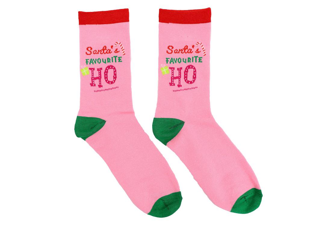 Christmas Socks - Santa's Ho