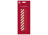 Tissue Paper 8 Sheets - Red & Candy Cane