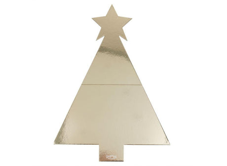 Cosy Copper Gold Christmas Tree Grazing Board