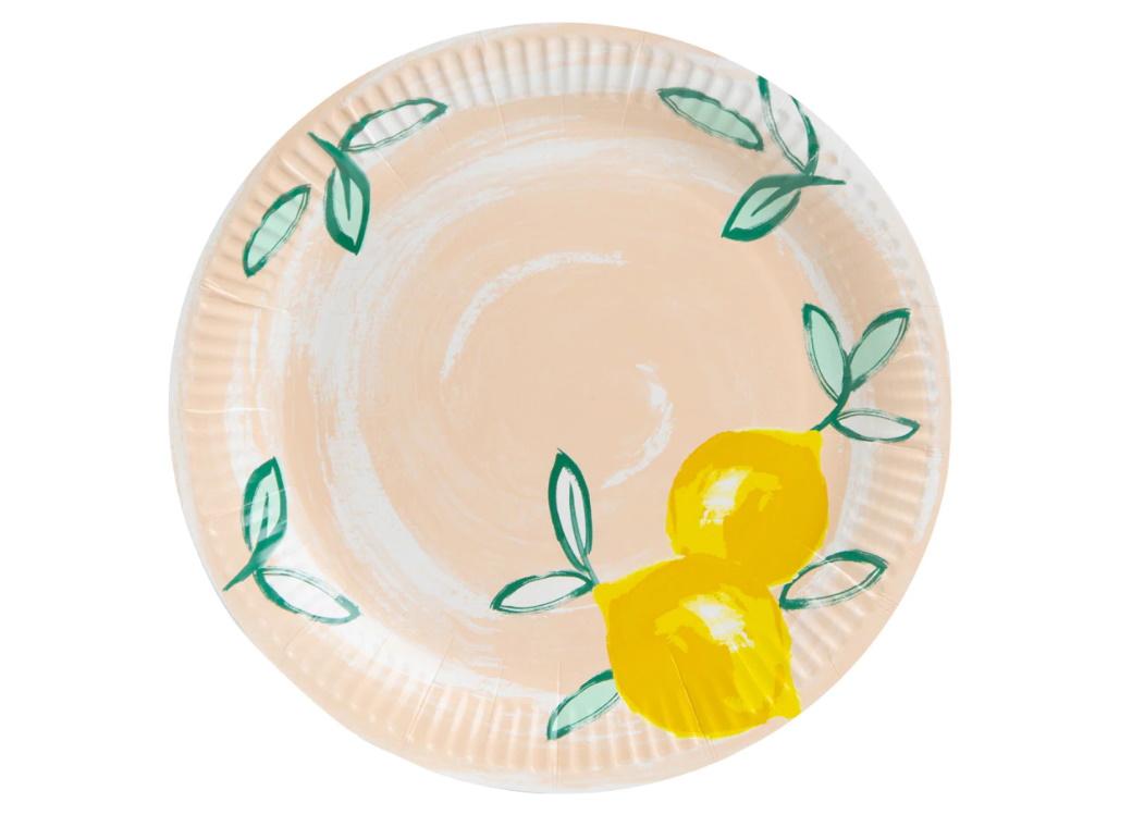 Citrus Fruits Dinner Plates 12pk