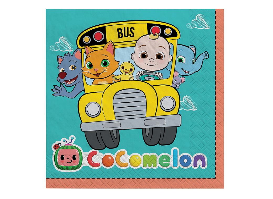 CoComelon Lunch Napkins 16pk