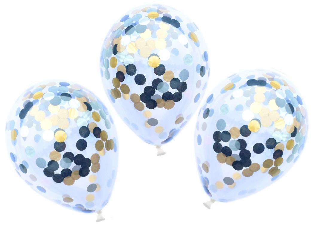 Confetti Balloons 3pk - Hollywood