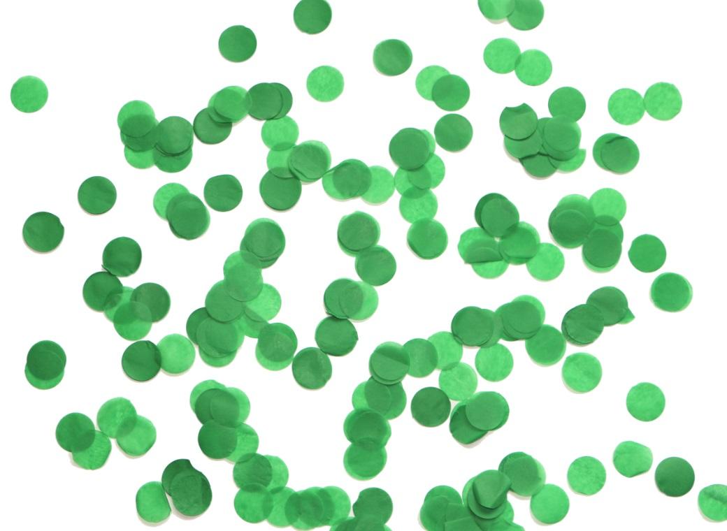 Tissue Confetti - Dark Green