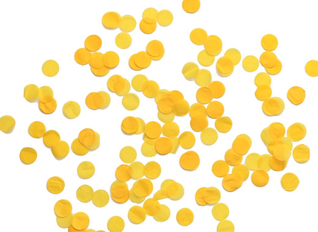 Tissue Confetti - Yellow