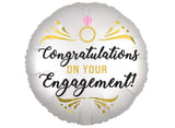 Congratulations on your Engagement Foil Balloon