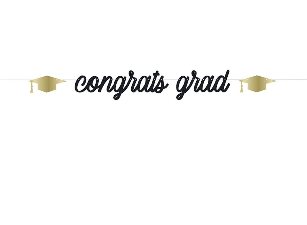 Congrats Grad Letter Banner