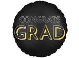 Congrats Grad Satin Jumbo Foil Balloon