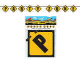 Construction Party Zone Banner