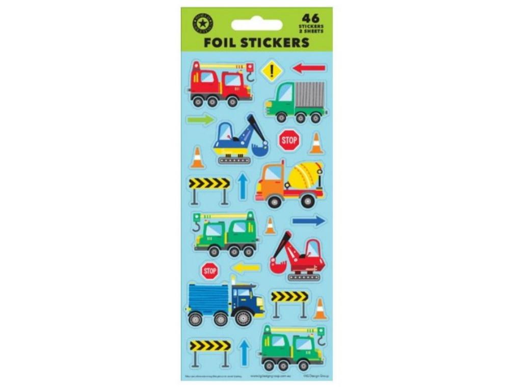 Construction Truck Stickers