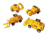 Construction Vehicle Favours 4pk