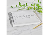 Contemporary Wedding Guest Book