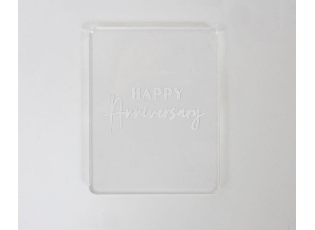 COO KIE Embosser Stamp - HAPPY ANNIVERSARY