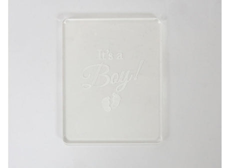 COO KIE Embosser Stamp - IT'S A BOY