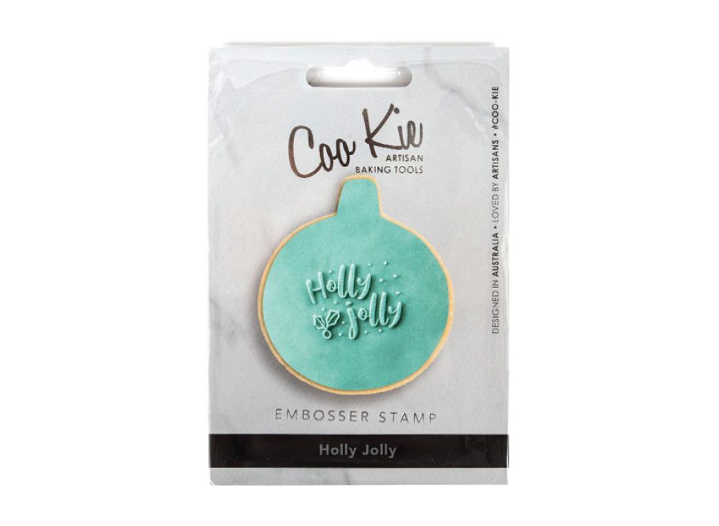 COO KIE Embosser Stamp - HOLLY JOLLY