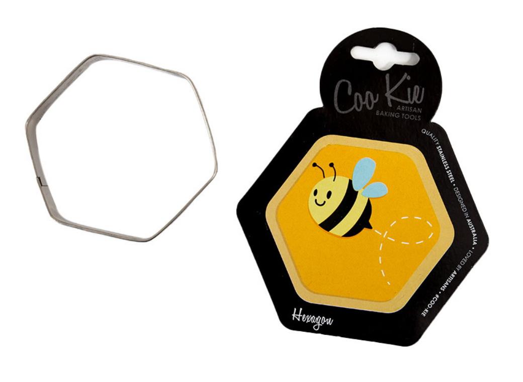 Coo Kie Hexagon Cookie Cutter