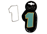 Coo Kie Number 1 Cookie Cutter