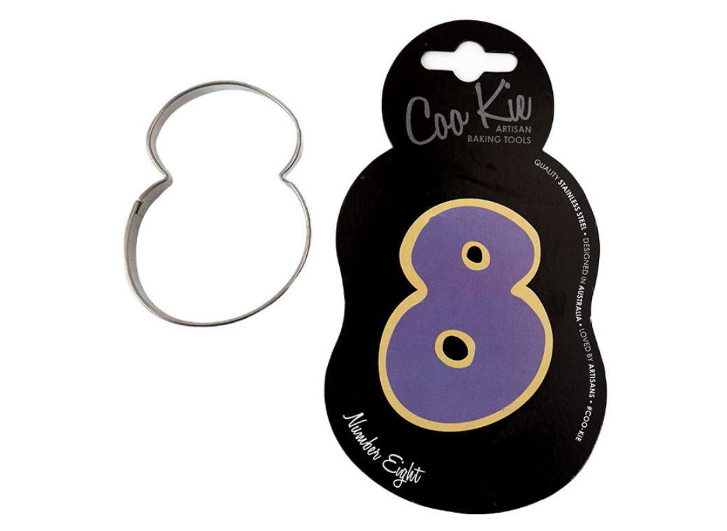 Coo Kie Number 8 Cookie Cutter