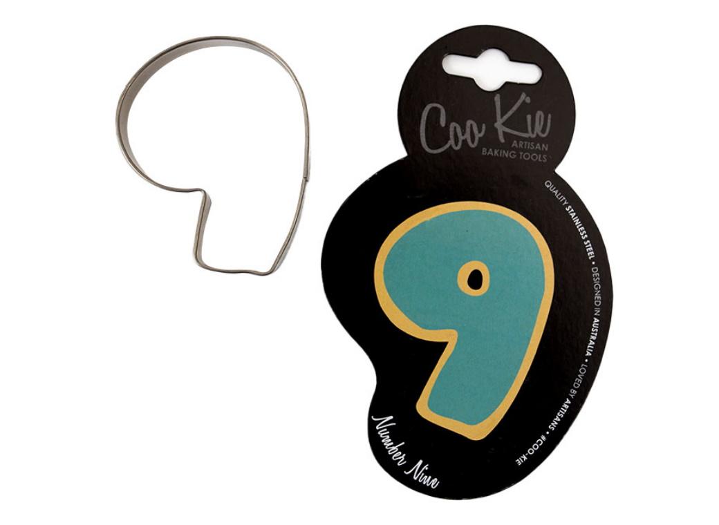 Coo Kie Number 9 Cookie Cutter