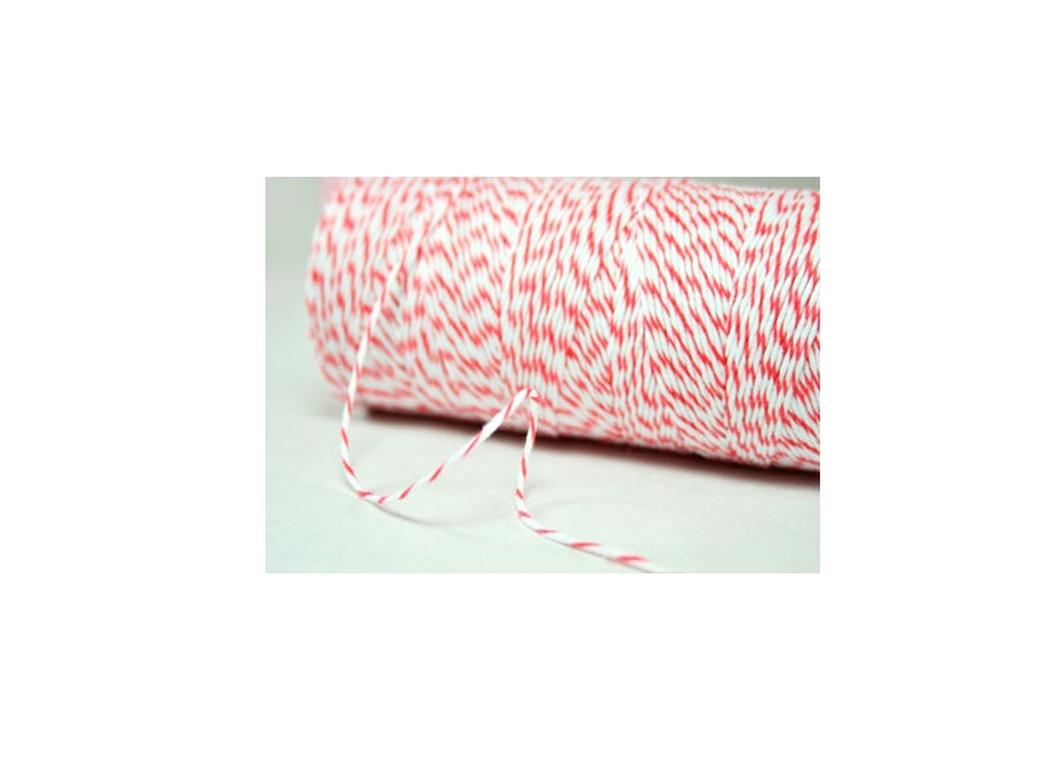 100% Cotton Bakers Twine - Coral