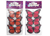 Craft Clip-on Butterflies 3pk