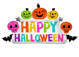 Creepy Colour Halloween SuperShape Foil Balloon