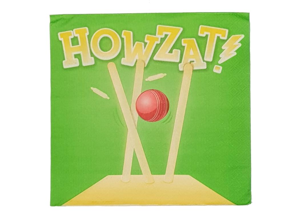 Cricket Lunch Napkins 16pk