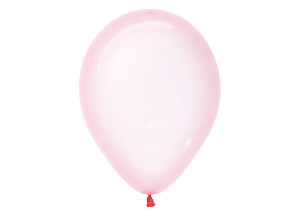 Crystal Balloon - Pastel Pink