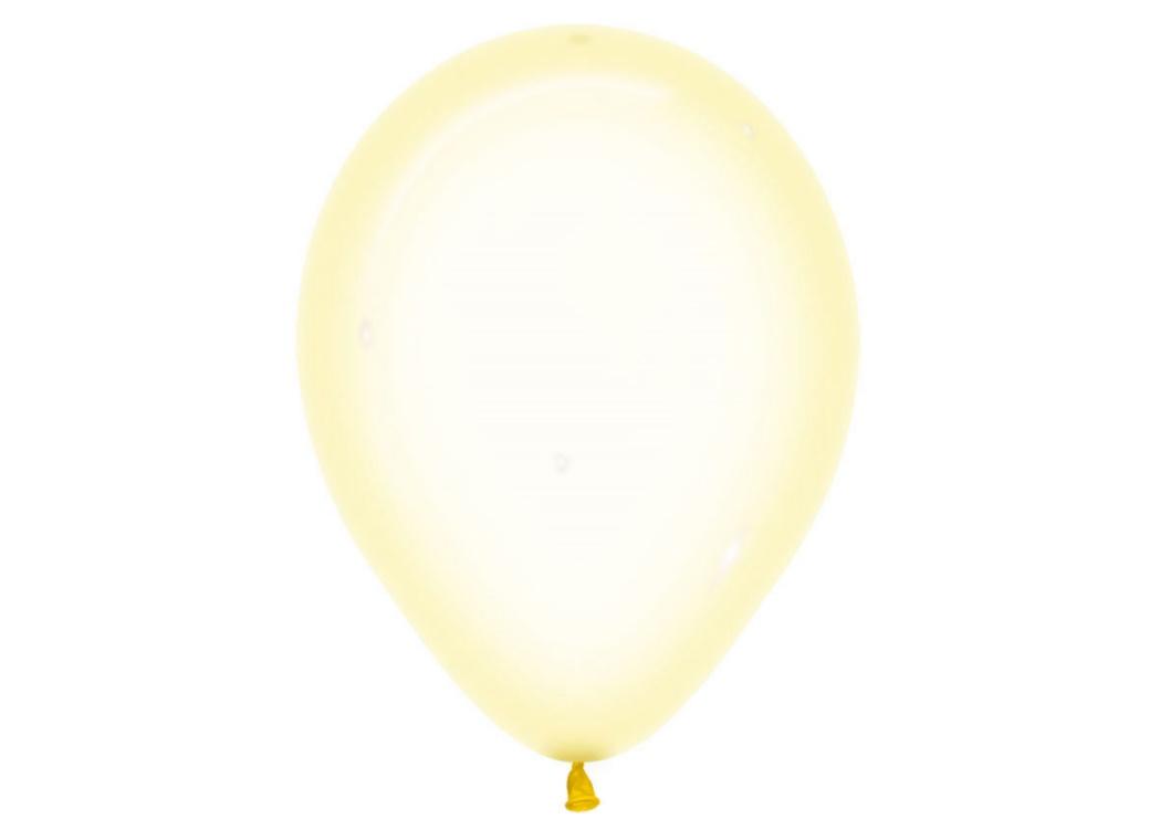 Crystal Balloon - Pastel Yellow