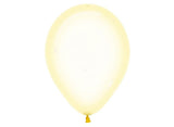 Crystal Balloon - Pastel Yellow