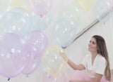 Crystal Balloon - Pastel Yellow