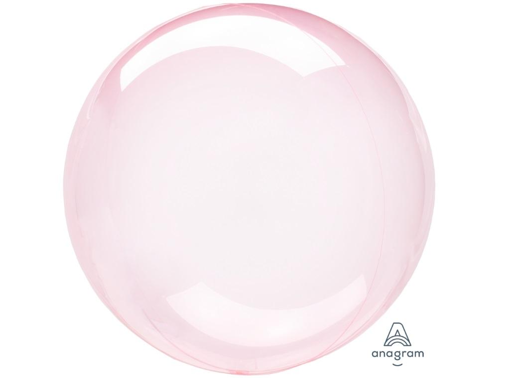 Crystal Clearz Balloon - Dark Pink