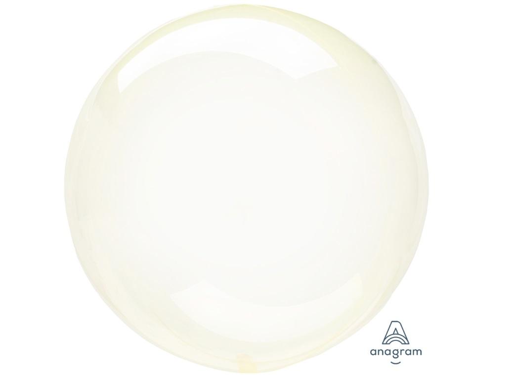 Crystal Clearz Balloon - Yellow