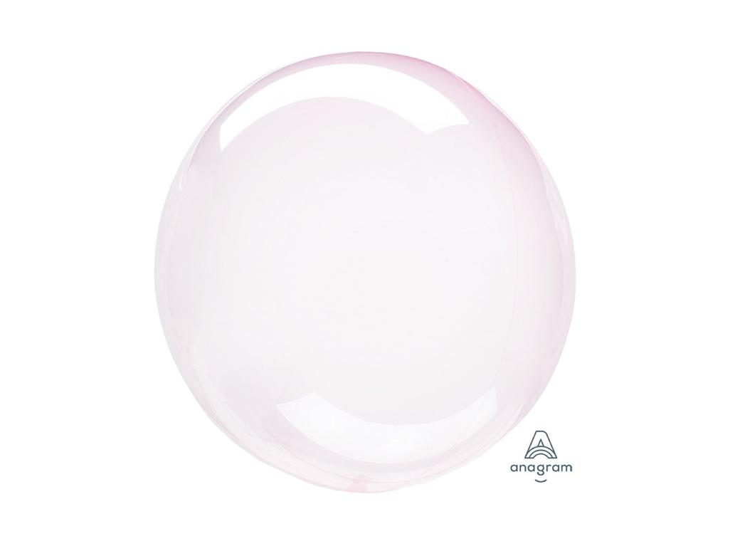 Crystal Clearz Petite Balloon - Light Pink