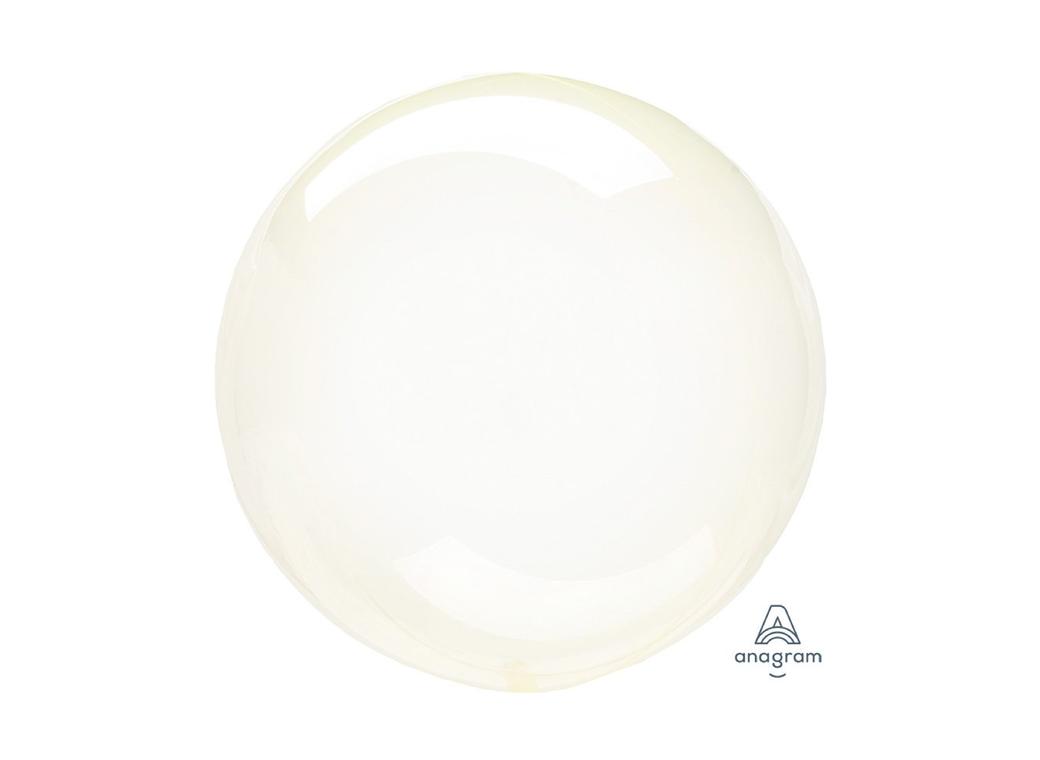 Crystal Clearz Petite Balloon - Yellow