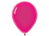 Crystal Fuchsia Balloon - Single