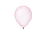 Crystal Pink 12cm Balloons 10pk