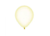 Crystal Yellow 12cm Balloons 10pk